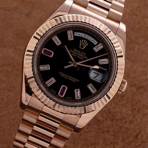 rolex rose gold presidential 41mm.